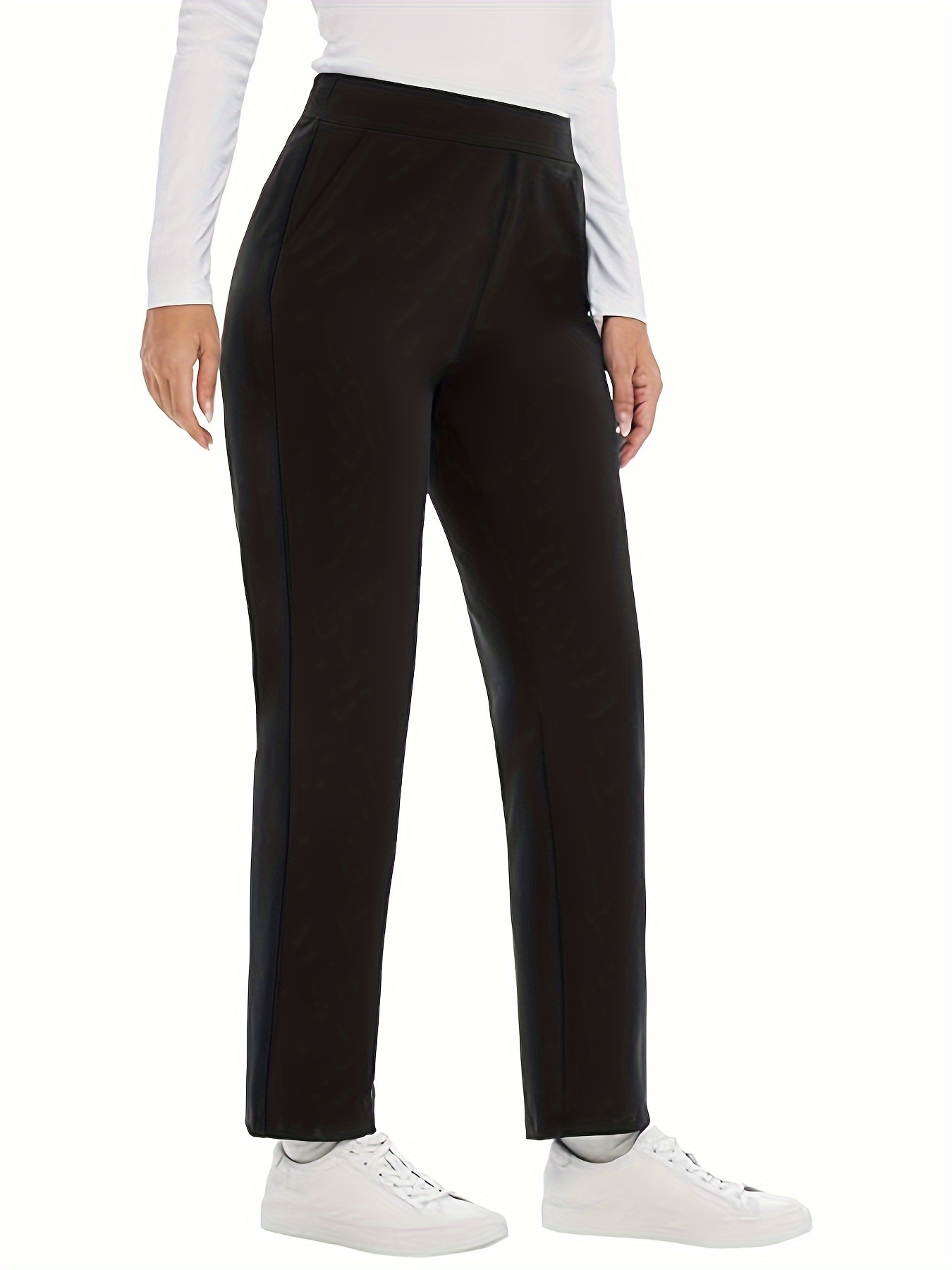 Women Formal Wear For Plus Size - Celana lurus wanita, pakaian bisnis formal