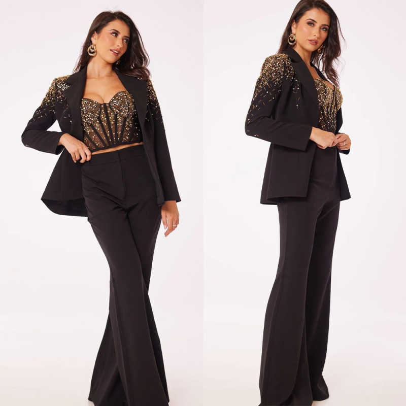 Unique Women'S Formal Wear - Setelan Wanita Desain Unik 2 Potong