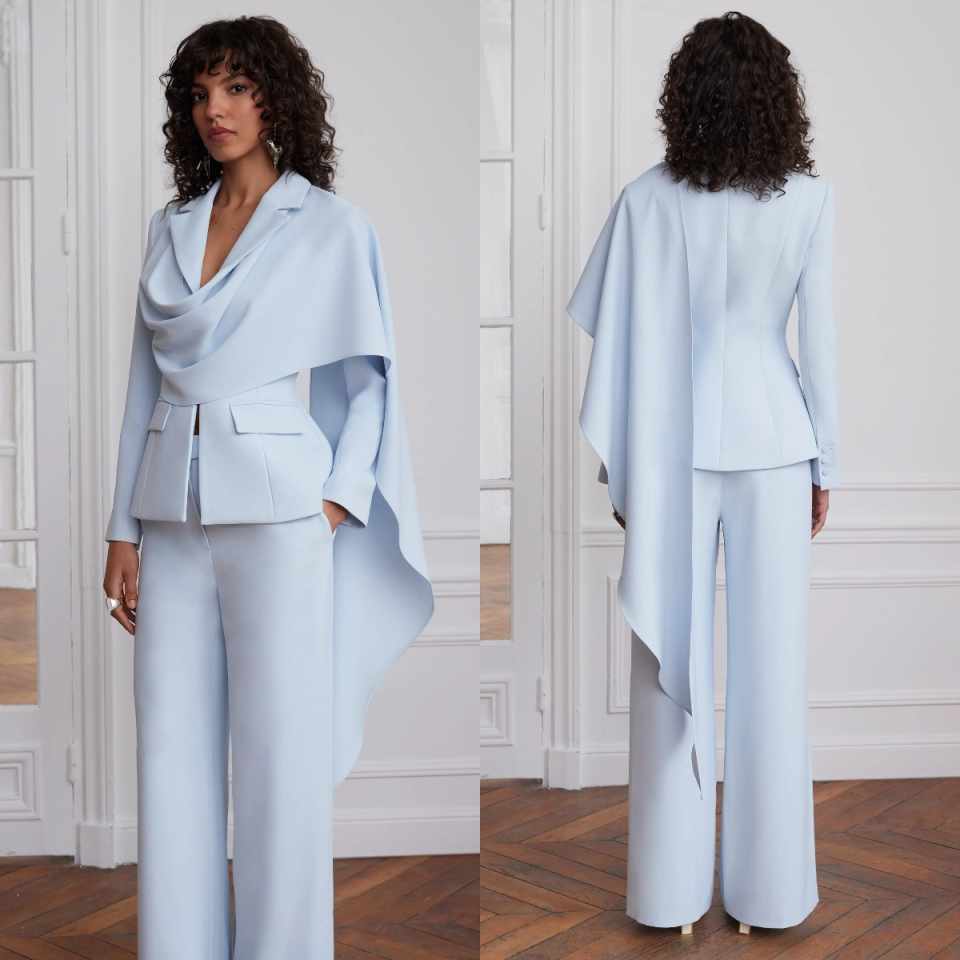 Unique Women'S Formal Wear - Setelan Celana Wanita Desain Unik 2
