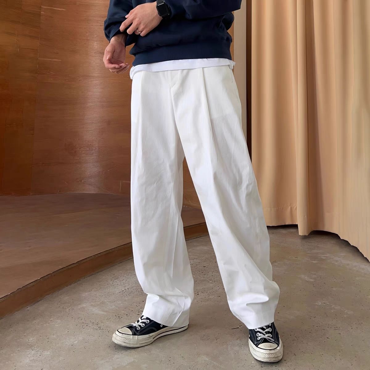 GELITAYIN Celana Panjang Pria  - Tailored Trouser Wide ulasan dan harga