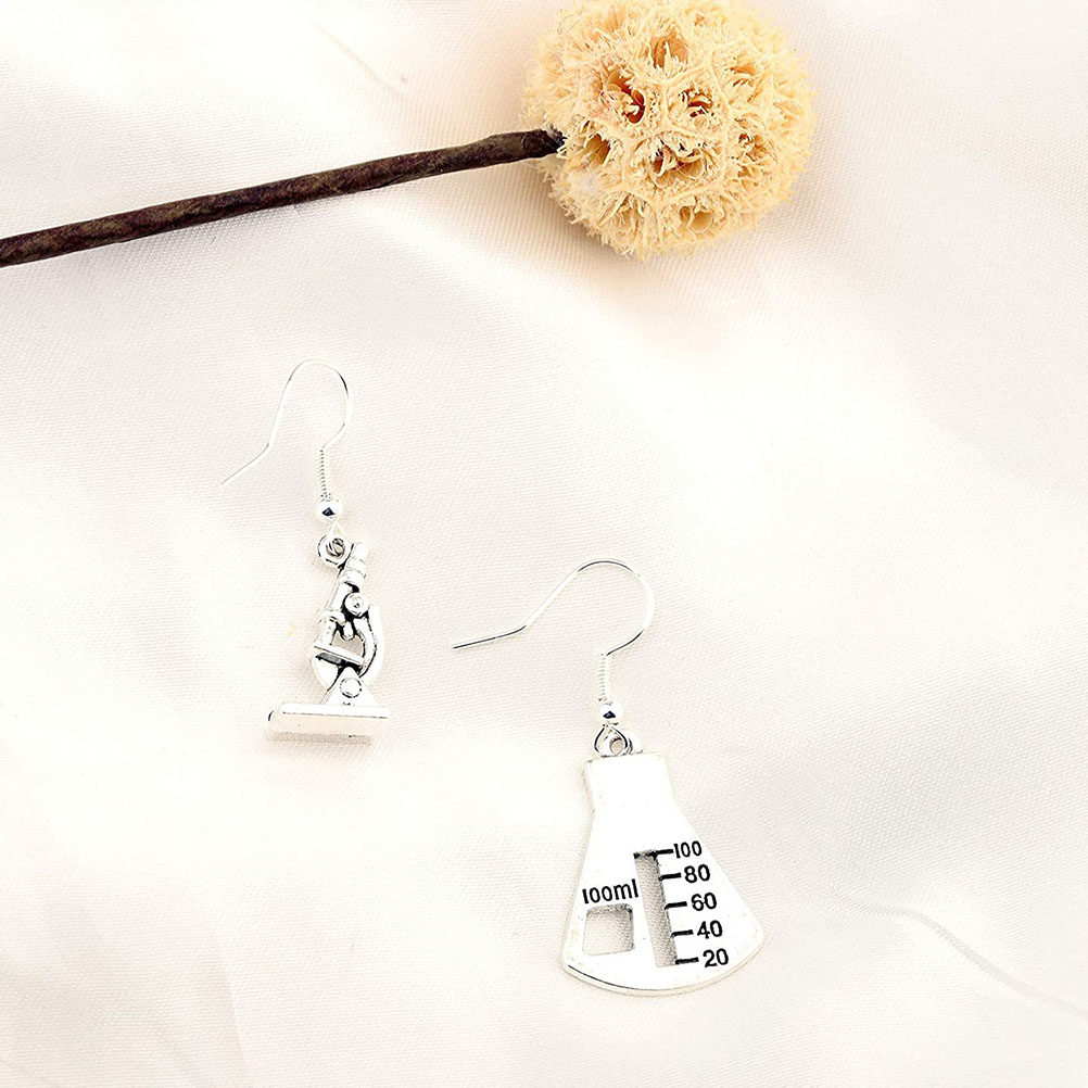 1 Pasang Anting Mikroskop Wani - Unique Women'S Formal Wear ulasan dan harga