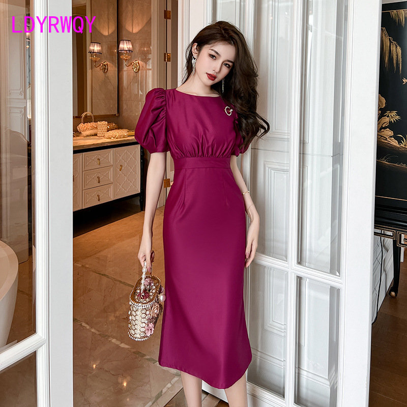 2023 musim panas baru gaya wan - Wrap Dress Work ulasan dan harga