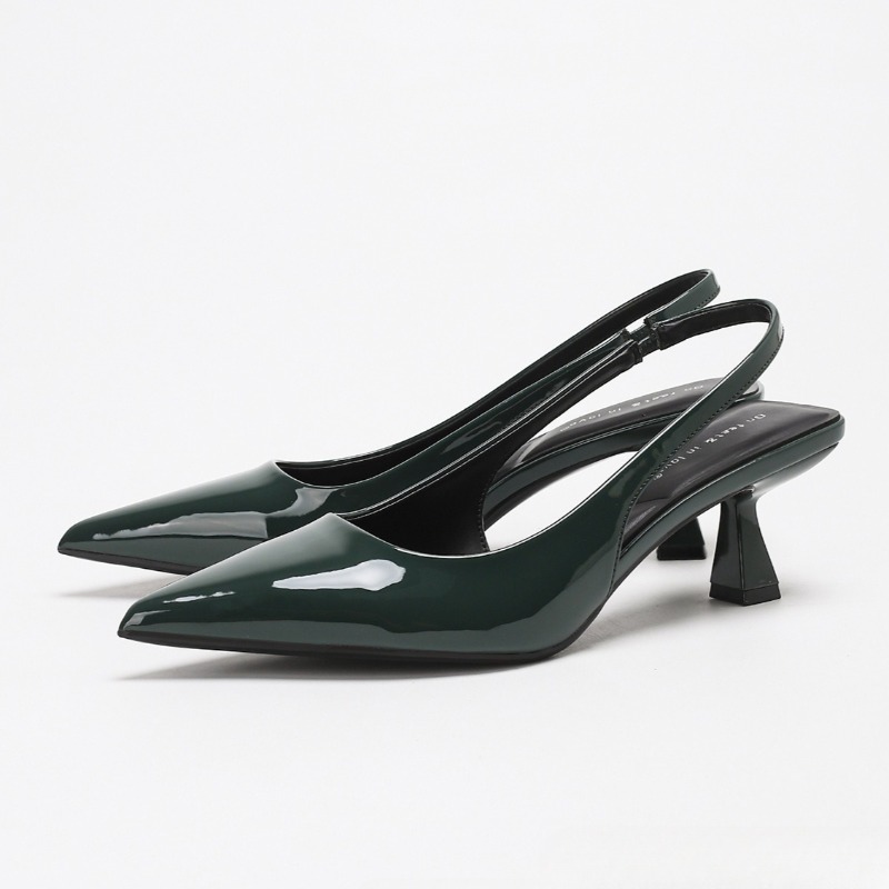 Sepatu Hak Tinggi Tanpa Tali E - Slingback Heel Formal ulasan dan harga