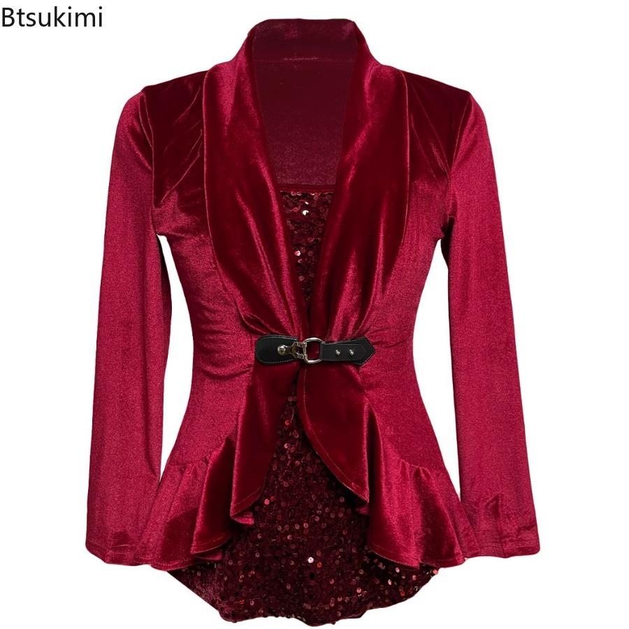 2026 Mode Wanita Baru Blus Jak - Women Formal Wear Stitching ulasan dan harga