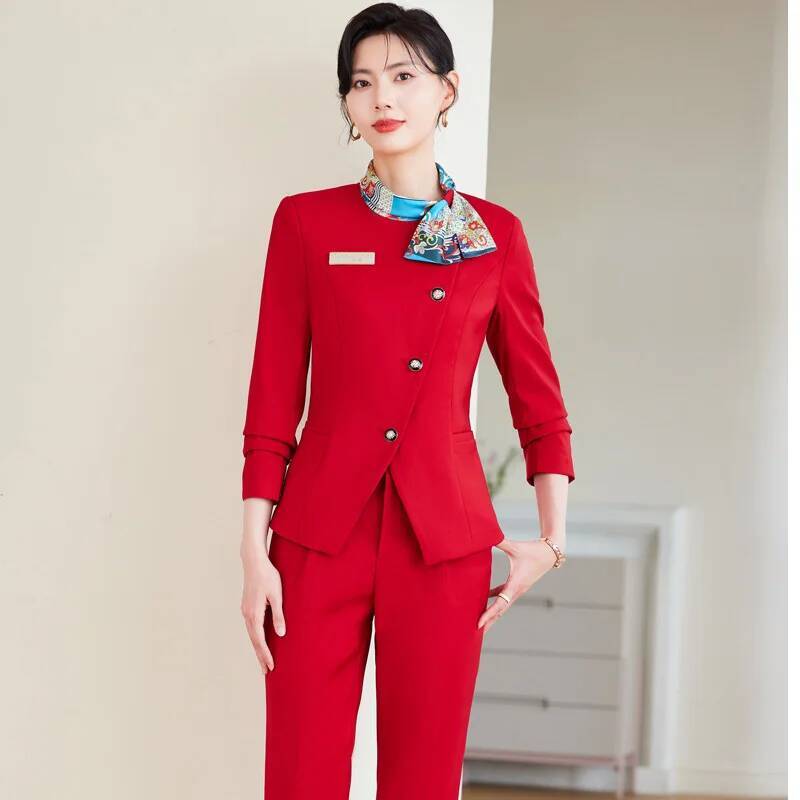 Setelan Celana Formal Elegan U - Women Formal Wear For Plus Size ulasan dan harga