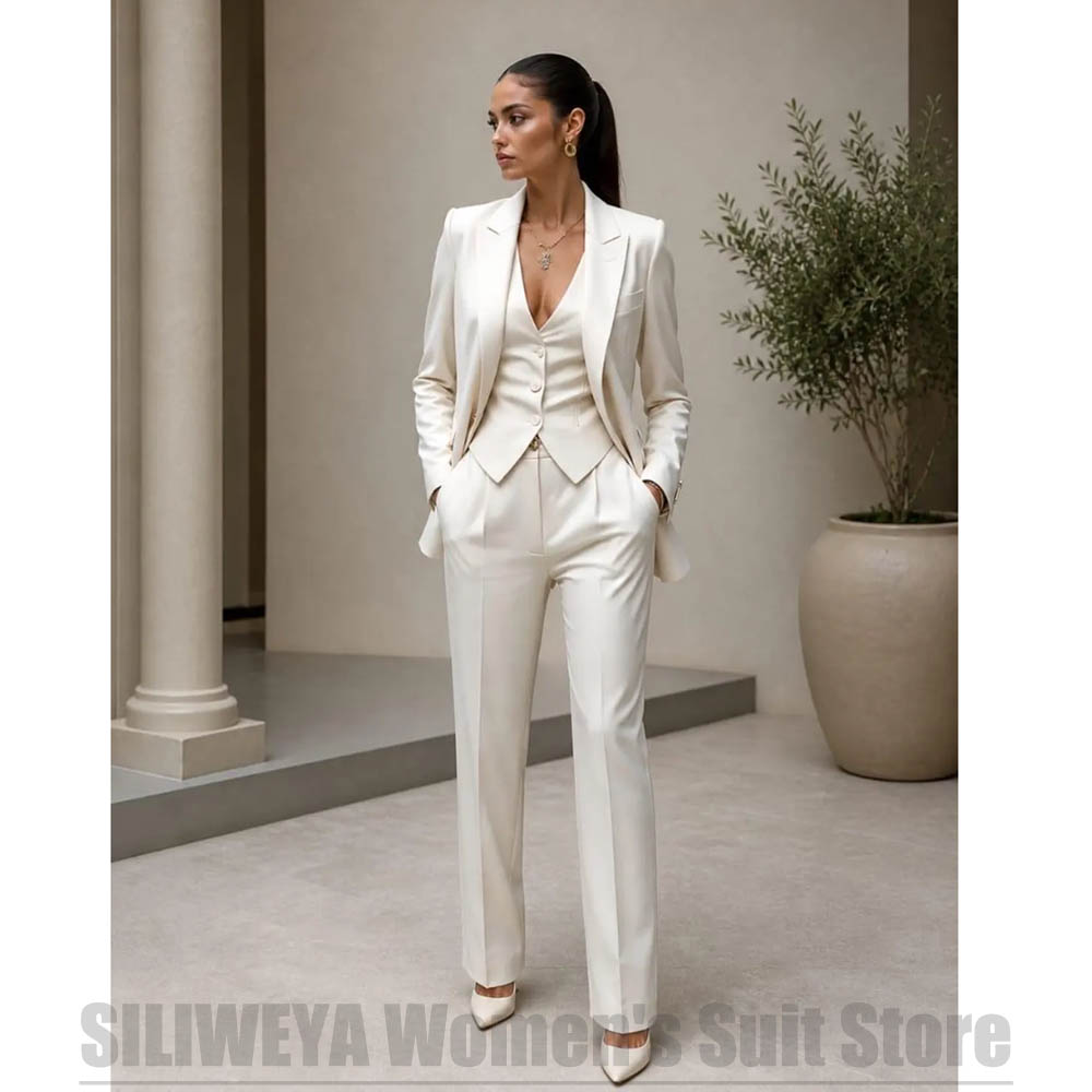 Setelan Jas Wanita 3 Potong Bl - Women'S Formal Wear Wedding ulasan dan harga